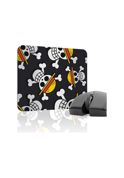 One Piece Kaymaz Dikişli Kauçuk Oyuncu Mousepad V5 - 22x18 Gaming Mouse Pad Fare Altlığı