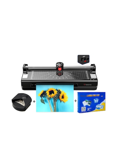Baove OCW380 Laminasyon Makinesi - A3, A4, A5, A6 - Laminasyon Kaplama ve Kağıt Kesme Makinesi