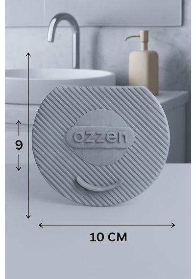 Lavabo Kötü Koku Giderici Önleyici Silikon Mat Sızdırmaz Lavabo Tıkacı Lavabo Tıpası Evye Kapağı Gri Diğer