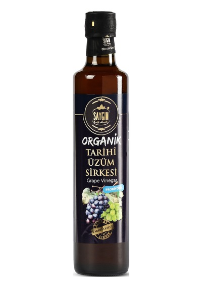 Saygın Organik Üzüm Sirkesi 500 ML