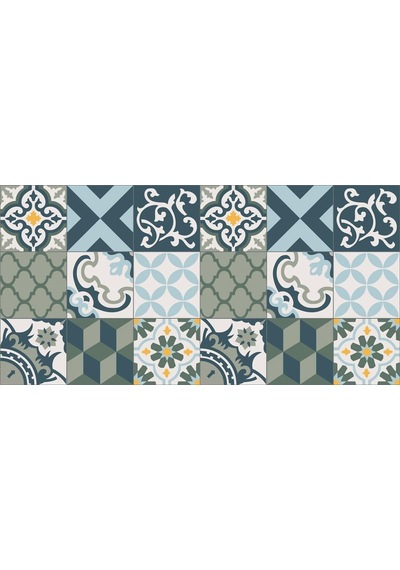 Yer Kaplama Zemin Kaplama Folyosu 65x130 Cm Vintage Floor