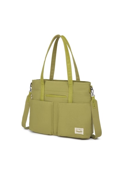 Smart Bags Kanvas Kadın Omuz Çantası Smk Kn-1325 Açık Yeşil
