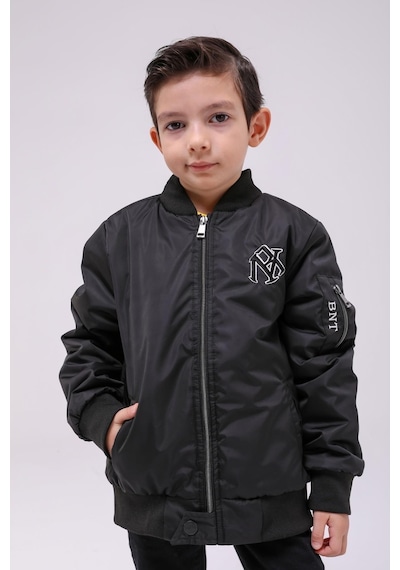 Benitto Kids Erkek Çocuk Mevsimlik Yağmurluk Ceket 51294-siyah Siyah