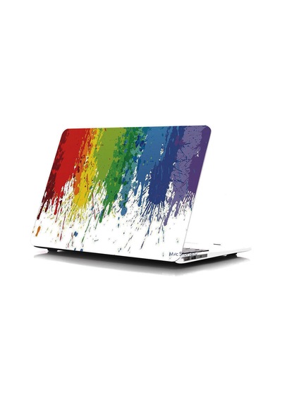 Apple Uyumlu MacBook Pro Kılıf 13 İnç Paint01nl Eski Hdmı'lı Model 2012-2015 A1425 A1502 İle Beyaz