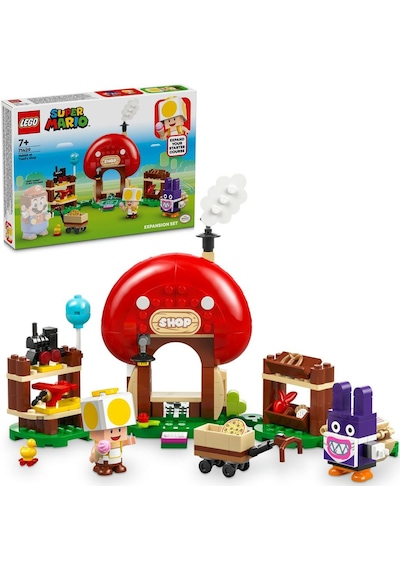 LEGO® Super Mario™ Nabbit Toad’un Dükkanında Ek Macera Seti 71429 7+ Yaratıcı Oyuncak Yapım Seti - 230 Parça