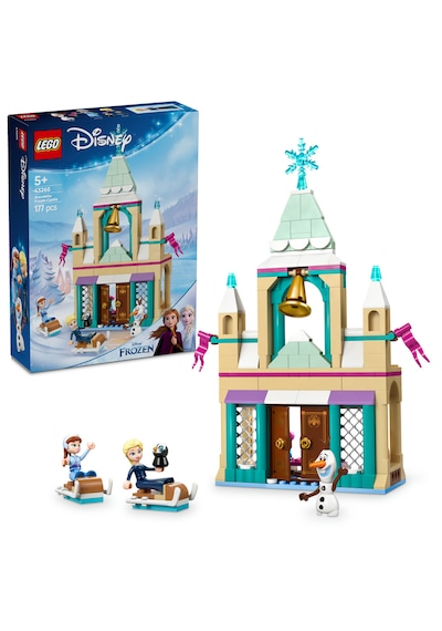 LEGO® ǀ Disney Frozen Arendelle Karlar Ülkesi Şatosu 43265 - 5 Yaş ve Üzeri Prenses Seven Çocuklar için Yaratıcı Oyuncak Yapım Seti (177P)
