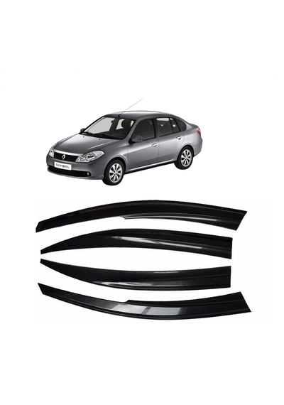 Renault Symbol 2010.2011.2012 Ön Arka 4.lü Mugen Cam Rüzgarlığı