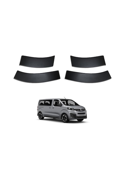 Ferrous Autoaccessories Opel Zafira Life İle Uyumlu Çamurluk Koruma Dodik Seti 8 Parça 2019 Ve Üstü