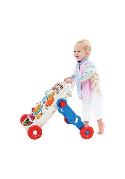 07 539m Happy İlk Adım Arabası Mavi