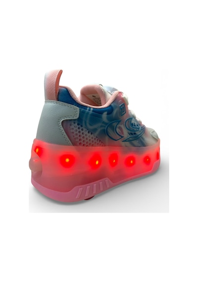 Pepino 2227 Çocuk Işıklı Tekerlekli Sneaker Beyaz