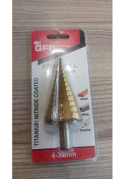 Kademeli Matkap Ucu 4-39mm