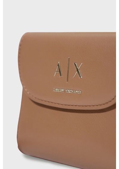 Armani Exchange Logolu Cüzdan Kadın Cüzdan Xw003312 Af19902 U6186 Taba