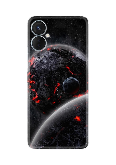 Tecno Spark 9t Kılıf Resimli Desenli Silikon Platinium Series Dark World 1867