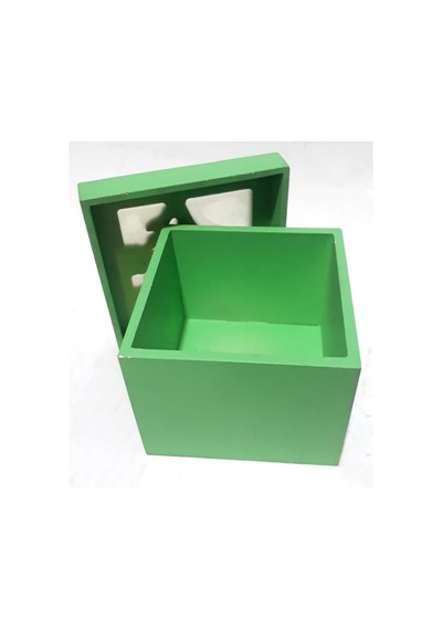 11x11x8cm Boyutlarında Ağaç Desenli Boncuklu Ahşap Hediye Kutusu Kaliteli Ahşaptan Üretilmiştir