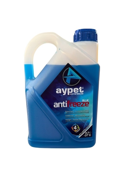 Aypet -37 C Kullanıma Hazır Antifiriz Mavi 3 Lt.