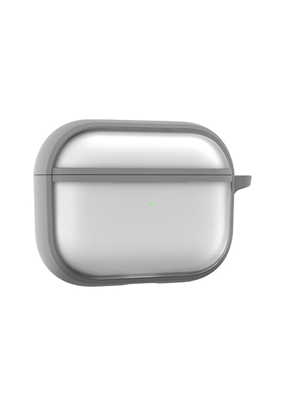 Apple Uyumlu AirPods Pro 3 Kılıf Benks Mist Protective Sert Pürüzsüz Kılıf Gri Gri