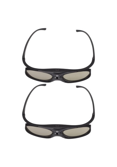 3d Gözlük, 2 Adet 144hz 3d Aktif Deklanşör Gözlük, Dlp Bağlantılı Lcd Lens 3d Gözlük 3d Dlp Orojektörler İçin 3d Gözlük