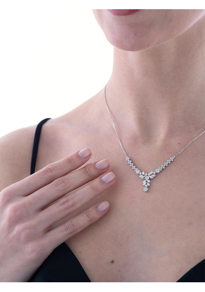 Nochediamond 1,41 Karat Fantezi Pırlanta Gerdanlık-596