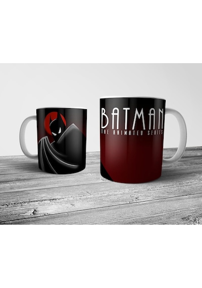 Batman The Animated Series Kupa Bardak Model 1 Çok Renkli