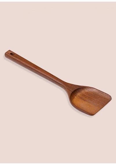 The Mia Natura Akasya Spatula 34x9 Cm Kahverengi