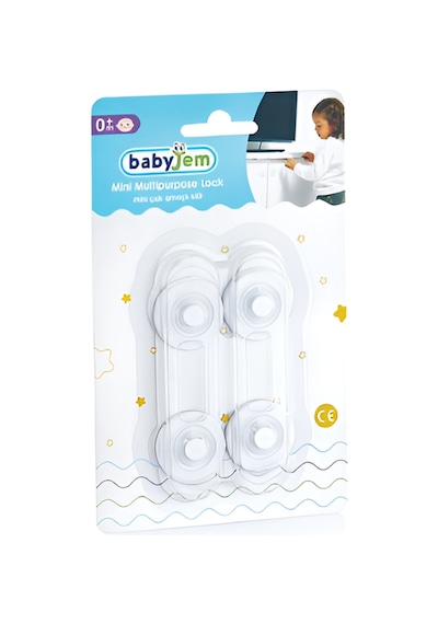 Babyjem Art-059 Mini Çok Amaçlı Kilit 2'li