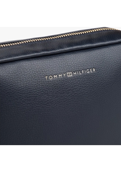 Tommy Hilfiger Th Logo Şeritli Kamera Kadın Çanta Aw0aw17689dw6 Lacivert