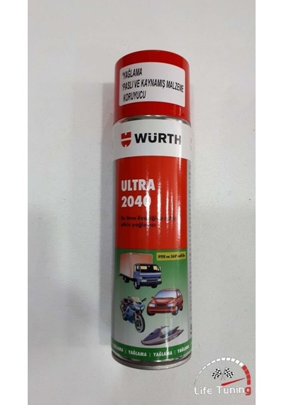 Ultra 2040 Würth 500ml Çok Amaçlı Yağlayıcı