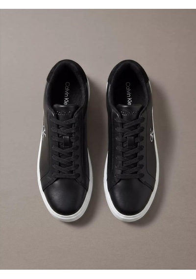 Calvin Klein Classıc Cupsole Lace, Beh Siyah Erkek Spor Ayakkabı
