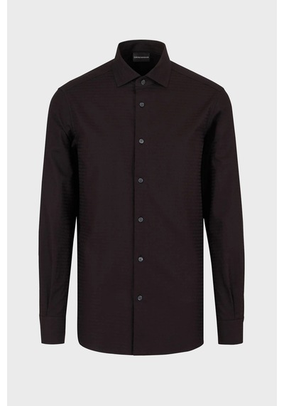 Emporio Armani Erkek Gömlek 6d1c86 1nıuz F018 Siyah