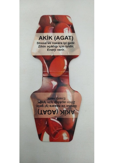Kadın Doğal Taşlı Saf Bakır Kolye Çok REnkli