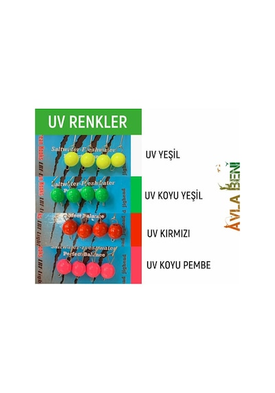 Safir Düz Uv Ve Glow Jig Head