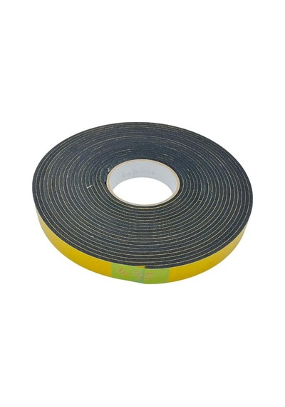 Contacall Endüstriyel Epdm Kauçuk Çift Taraflı Yapışkan Bantlı Yalıtım Süngeri 4mmx25 Mm 10 Metre