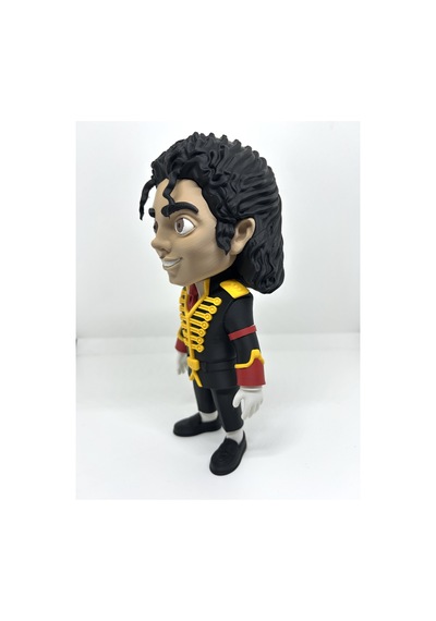 Mıchael Jackson-2 Figür 20cm-3d Baskı-kolleksiyonluk Biblo