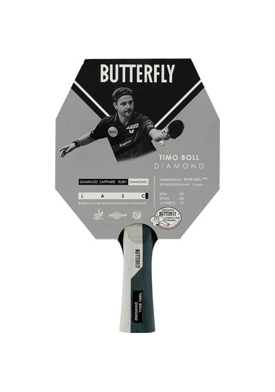 Butterfly Tımo Boll Dıamond Masa Tenisi Raketi 85034