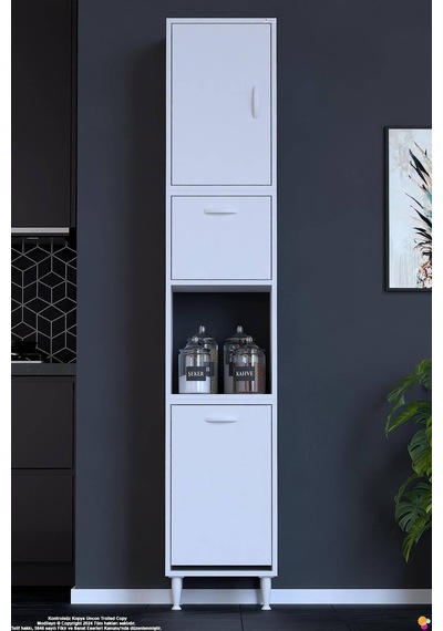 Vega Sepetli Çok Amaçlı Mutfak Kiler Dolabı 50 Cm Organizer Kirli Çamaşır Dolabı Oyuncak Dolabı Beyaz Vega Sepetli Çok Amaçlı Mutfak Kiler Dolabı 50 Cm Organizer Kirli Çamaşır Dolabı Oyuncak Dolabı Beyaz