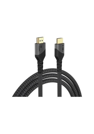 8k Uhd Hdmı 2.1 48 Gbps / 24k /alüminyum Gövdeli 8k 60hz-4k 120hz-2k 240hz-fhd 240hz Destekli 2 Metre Premium Hdmı Kablo C-hp-b1