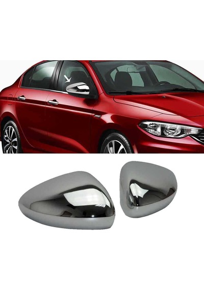 Fiat Egea Ayna Kapağı 2 Prç. Abs Krom 2015 Ve Sonrası Sd/hb