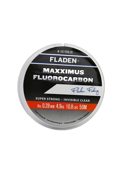 Fladen Maxximus Fluorocarbon Misina 50m 0.14