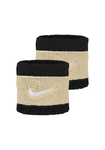 Swoosh Wristbands 2 Pk Unisex Siyah Antrenman Bileklik N.000.1565.055.os Siyah