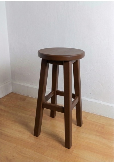 Ahşap Tabure 65 Cm / Ceviz