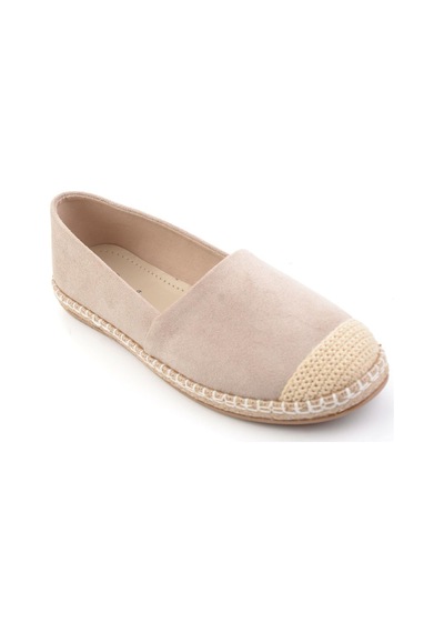 Bambi Vizon Kadın Espadril K01125010271