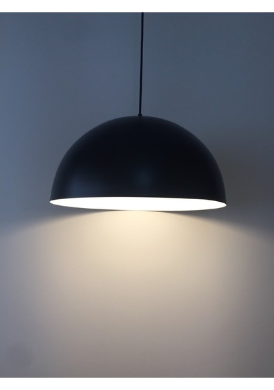 Mylights Retro Mat Siyah Içi Beyaz Metal Sarkıt Avize Rustik Av