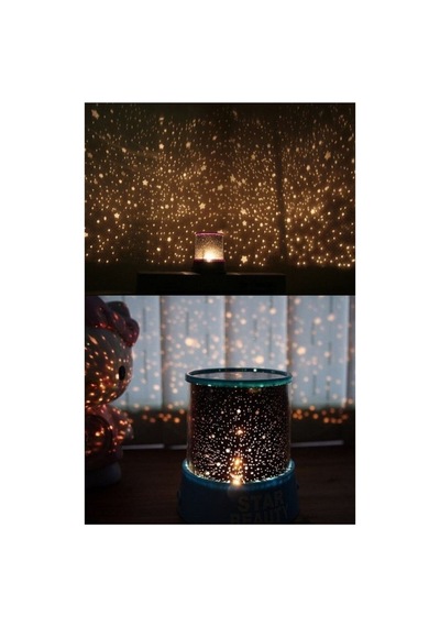 Star Master Gece Lambası Yeni Moda Renkli Yıldızlar Sky Led Gece Işığı