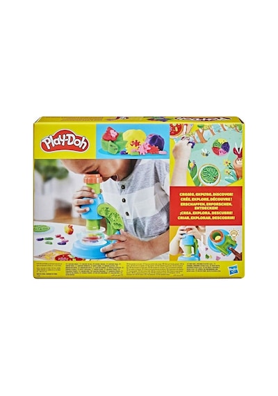 G0494 Play-doh Işıklı Mikroskop Oyun Seti +3 Yaş Çok Renkli