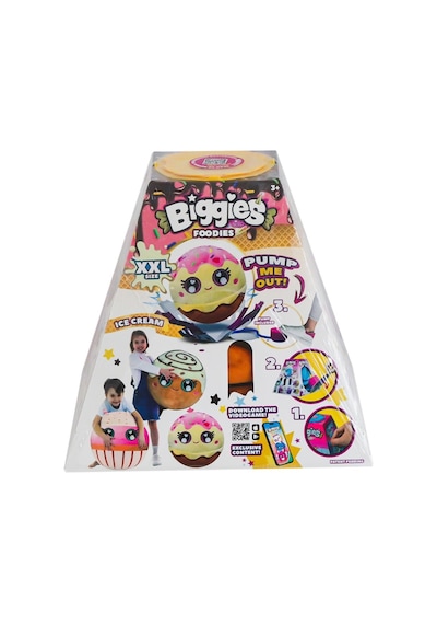 72608 Peluş Biggies Foodies Cinammon Roll Size Xxl Pembe