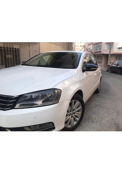 Otoçizgi Vw Passat B7 Batman Yarasa Ayna Kapağı Piano Black Abs Plastik Otoçizgi