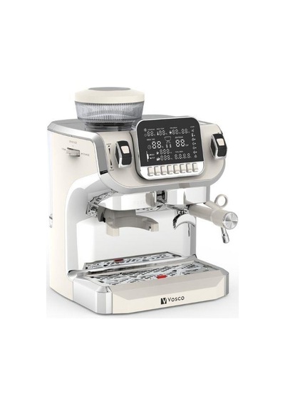 Vosco VST-520ECB Tek Kazanlı Öğütücü ve Espresso Makinesi
