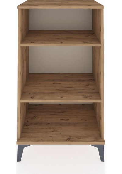 Hyperion Komodin 2 Raflı 60x44x106 Çam-çam Çam