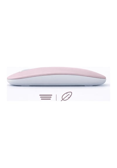 Type-c Şarjlı Bluetooth Mouse Apple Uyumlu MacBook iPad Laptop İnce Gövde Dongle Ve Kablo Dahil 13754