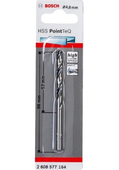 Bosch Hss Pointeq 4.8 Mm Metal Matkap Ucu 2608577164